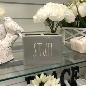 🌟 Rae Dunn STUFF bathroom container